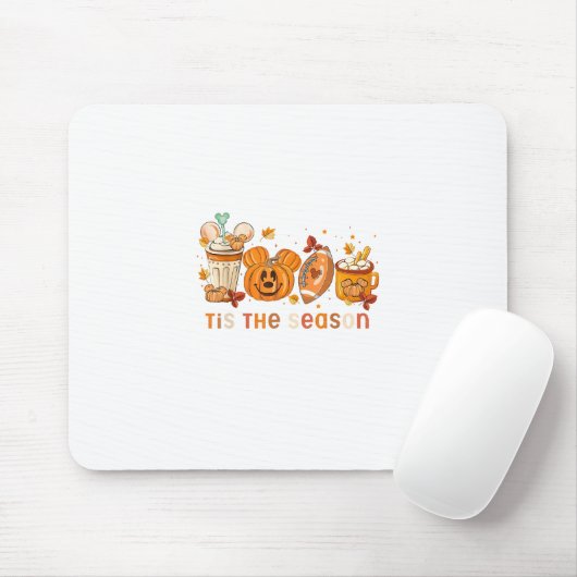 Das ist der Herbst-Herbst-Kürbisfall-Drink Mousepad (Mit Mouse)