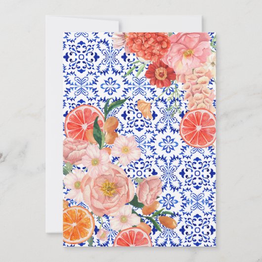 Das ist der Name, dass Nudeln Brautparty-Spielkart Einladung (Rückseite)