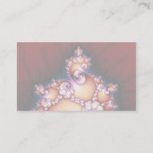 Das ist der Punkt - Fraktal Art Visitenkarte (Rückseite)