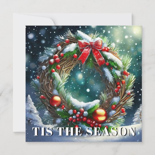 Das ist der Saisonkranz Einladung (Vorderseite)