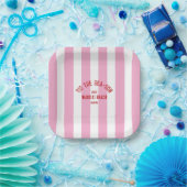Das ist der Sea Son Custom Beach Weihnachten Rosa Pappteller (Party)