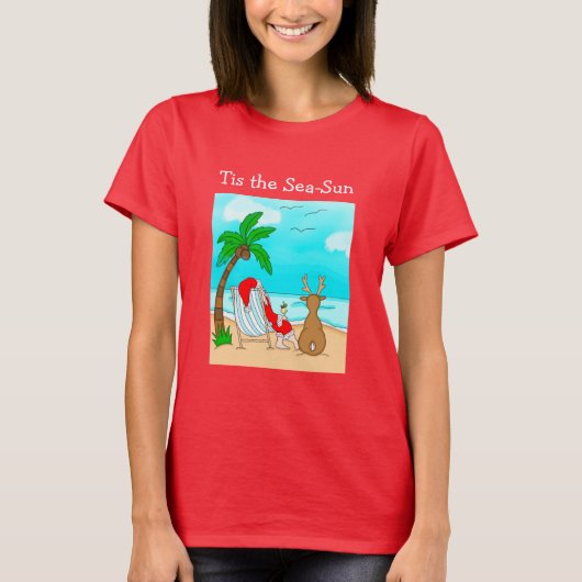 Das ist der Sea-Sun Snowbird Weihnachtsfest-T - Sh T-Shirt (Vorderseite)