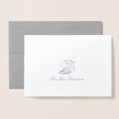 Das ist der Silberstreifen der Jahreszeit Folienkarte (Vorderseite mit Umschlag)