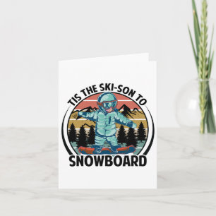 Das ist der Ski-Sohn zum Snowboard - Snowboarden - Karte