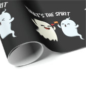 Das ist der Spirit Funny Ghost Pun Dark BG Geschenkpapier (Rolleneckpunkt)