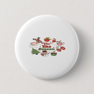 Das ist der Weihnachtsakrylenblock der Saison Button