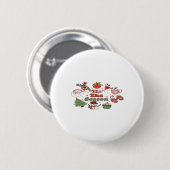 Das ist der Weihnachtsakrylenblock der Saison Button (Vorne & Hinten)