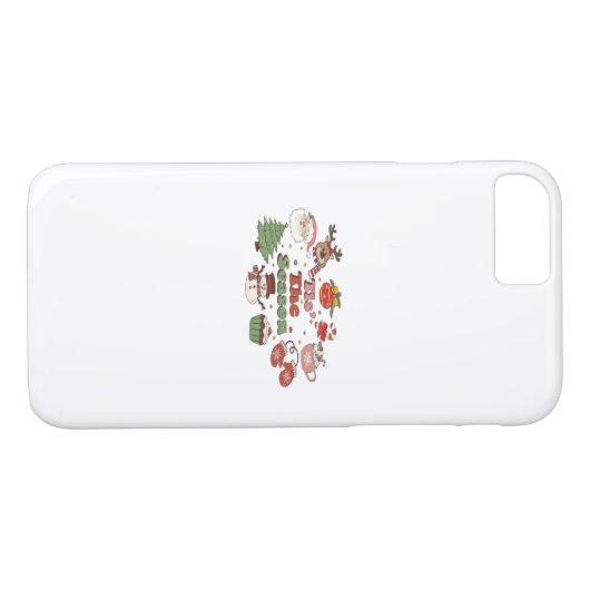 Das ist der Weihnachtsakrylenblock der Saison Case-Mate iPhone Hülle (Rückseite (Horizontal))