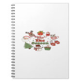 Das ist der Weihnachtsakrylenblock der Saison Notizblock (Vorderseite)