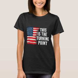 Das Ist Der Wendepunkt Tee USA-Flagge Für Männer F