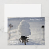 'Das ist der Wintergarten der Jahreszeit bis zum N Postkarte (Vorne/Hinten)