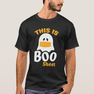 Das ist die Booblätter-Funny Halloween-Geistermask T-Shirt