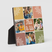 Das ist die Fotokassenfamilie aus dem 4. Jahrhunde Fotoplatte (Vorderseite)