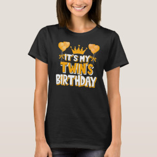 Das ist die Geburtstagsfeier meiner Zwillingsfamil T-Shirt