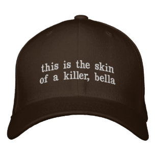 Das ist die Haut eines Killers Bestickte Baseballkappe