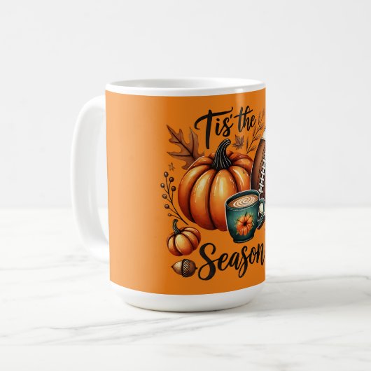 Das ist die Herbstsaison Kaffeetasse (Vorderseite Links)