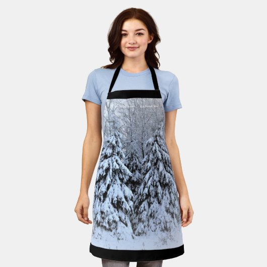 Das ist die Jahreszeit auf Nord-Mn, schwarze Grenz Schürze (Getragen)