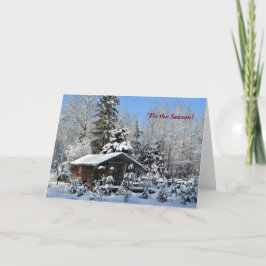 'Das ist die Jahreszeit bis zum Nordwinterurlaub Karte
