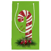 'Das ist die Jahreszeit Candy Cane Shines Kleine Geschenktüte (Vorderseite)