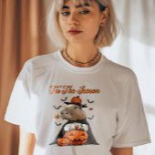 'Das ist die Jahreszeit Capybara Halloween Funny Tri-Blend Shirt