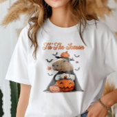 'Das ist die Jahreszeit Capybara Halloween Funny Tri-Blend Shirt