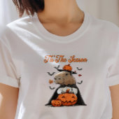 'Das ist die Jahreszeit Capybara Halloween Funny Tri-Blend Shirt