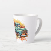 'Das ist die Jahreszeit, der Pumpkin-Truck Milchtasse (Rechte Ecke)
