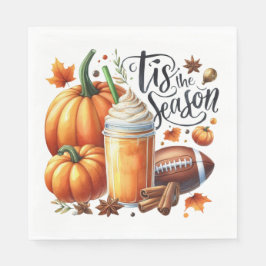 Das ist die Jahreszeit, die Napkins Serviette