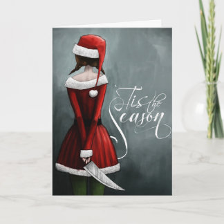 'Das ist die Jahreszeit Feiertagskarte