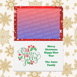 Das ist die Jahreszeit frohe Weihnachten Magnetkarte