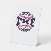 Das ist die Jahreszeit Funny Ästhetik Lässig Sockelschild (Vorderseite)