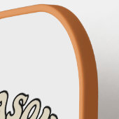 Das ist die Jahreszeit. Funny Pickleball Sprichwor Schläger (Linke Seite)