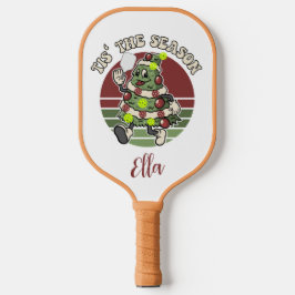 Das ist die Jahreszeit. Funny Pickleball Sprichwor Schläger