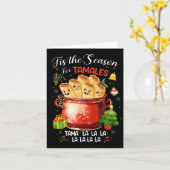 Das ist die Jahreszeit für das mexikanische Essen Karte (Gelbe Blume)