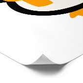 Das ist die Jahreszeit für Jolly, Pinguin Weihnach Poster (Ecke)