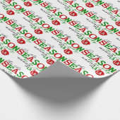 Das ist die Jahreszeit für La Wrapping Papier Geschenkpapier (Ecke)