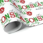 Das ist die Jahreszeit für La Wrapping Papier Geschenkpapier (Rolleneckpunkt)