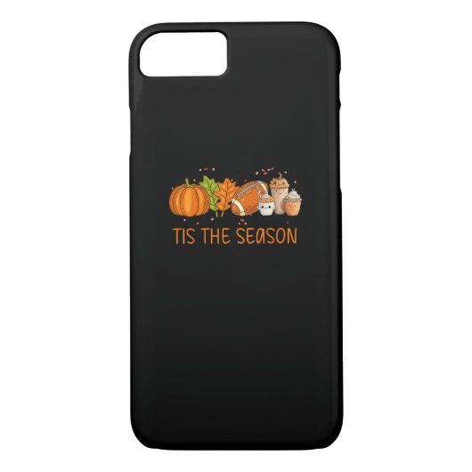 Das ist die Jahreszeit Fußball Pumpkin Gewürze all Case-Mate iPhone Hülle (Rückseite)