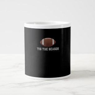 Das ist die Jahreszeit Fußballsaison Funny Jumbo-Tasse