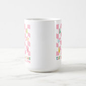 Das ist die Jahreszeit Groovy Pink Coquette Weihna Kaffeetasse (Mittel)