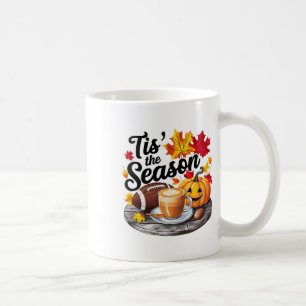 Das ist die Jahreszeit Halloween Bats Pumpkin Fall Kaffeetasse