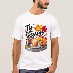 Das ist die Jahreszeit Halloween Bats Pumpkin Fall T-Shirt
