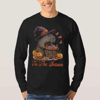 Das ist die Jahreszeit Halloween Capybara T-Shirt
