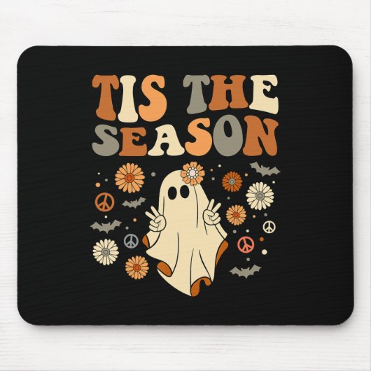 Das ist die Jahreszeit Halloween Ghost Outfit Kost Mousepad (Vorne)