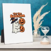 Das ist die Jahreszeit Halloween-Kostüm Hexenhut Fotoplatte (Seite)