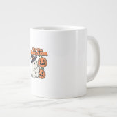 Das ist die Jahreszeit Halloween-Kostüm Hexenhut Jumbo-Tasse (Vorderseite Rechts)