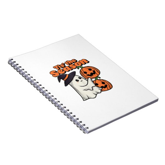 Das ist die Jahreszeit Halloween-Kostüm Hexenhut Notizblock (Rechte Seite)