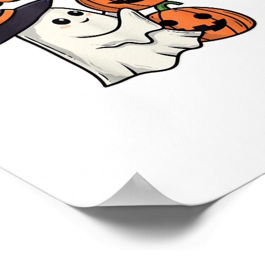 Das ist die Jahreszeit Halloween-Kostüm Hexenhut Poster (Ecke)