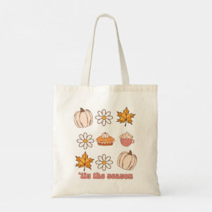 Das ist die Jahreszeit Herbstlaube, Pumpkins und B Tragetasche