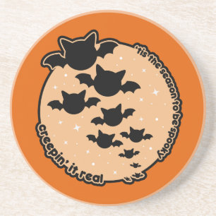 Das ist die Jahreszeit, in der Kawaii Halloween zu Getränkeuntersetzer